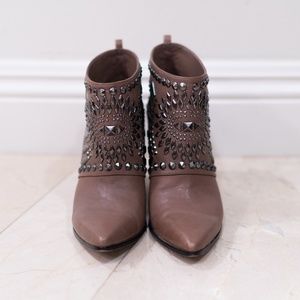 BCBGMAXAZRIA Creed Studded Booties